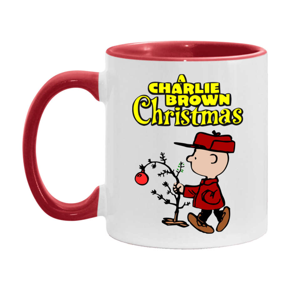 Peanuts Gang Christmas Mug, Snoopy Charlie Brown Holiday Coffee Cup, Ceramic Christmas Mug 11Oz Or 15Oz