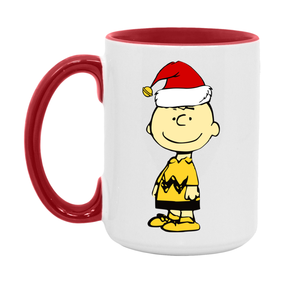 Peanuts Gang Christmas Mug, Snoopy Charlie Brown Holiday Coffee Cup, Ceramic Christmas Mug 11Oz Or 15Oz