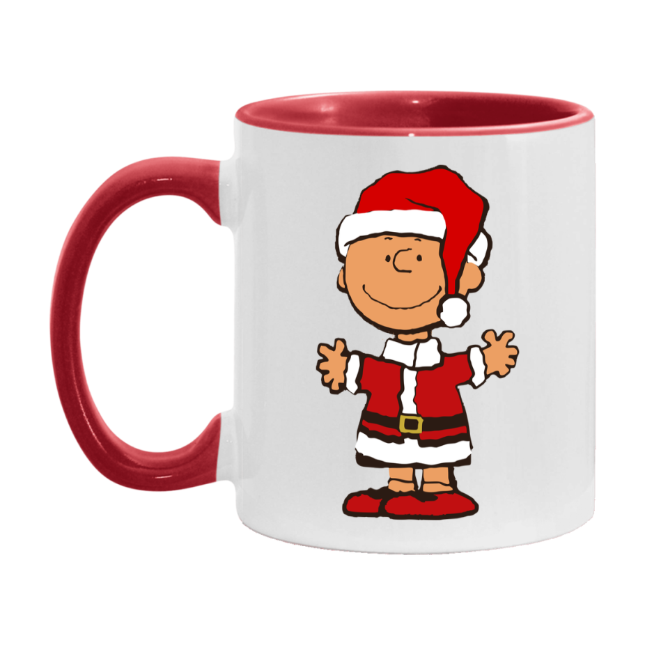 Peanuts Gang Christmas Mug, Snoopy Charlie Brown Holiday Coffee Cup, Ceramic Christmas Mug 11Oz Or 15Oz