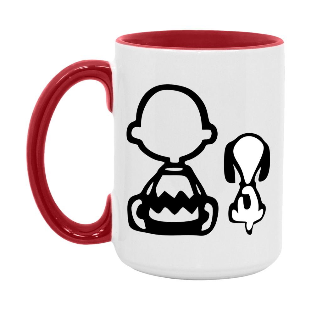 Peanuts Gang Christmas Mug, Snoopy Charlie Brown Holiday Coffee Cup, Ceramic Christmas Mug 11Oz Or 15Oz