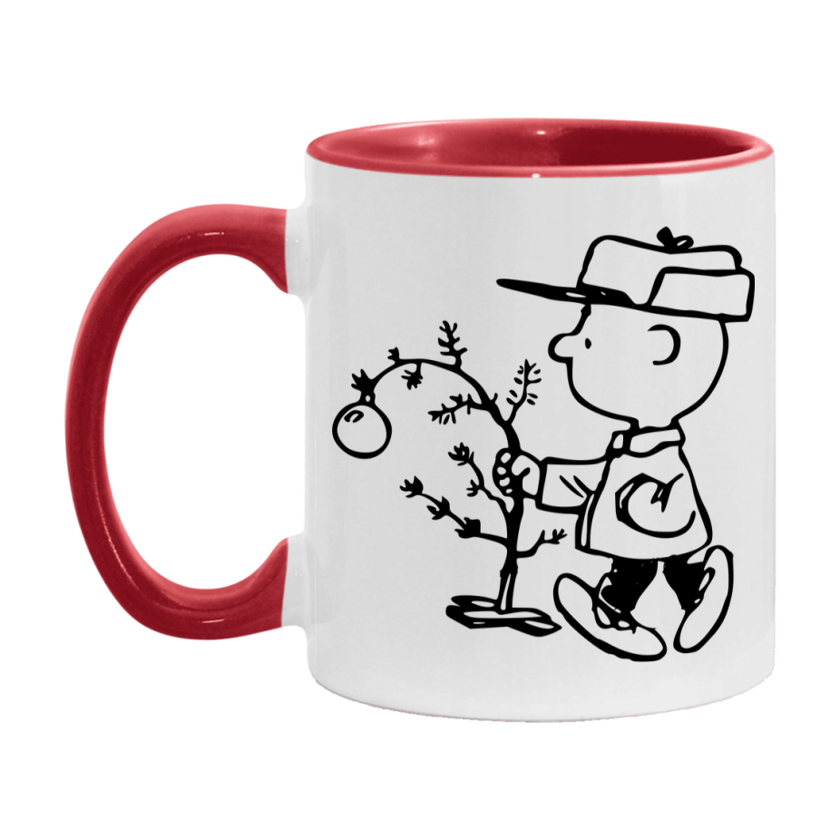 Peanuts Gang Christmas Mug, Snoopy Charlie Brown Holiday Coffee Cup, Ceramic Christmas Mug 11Oz Or 15Oz