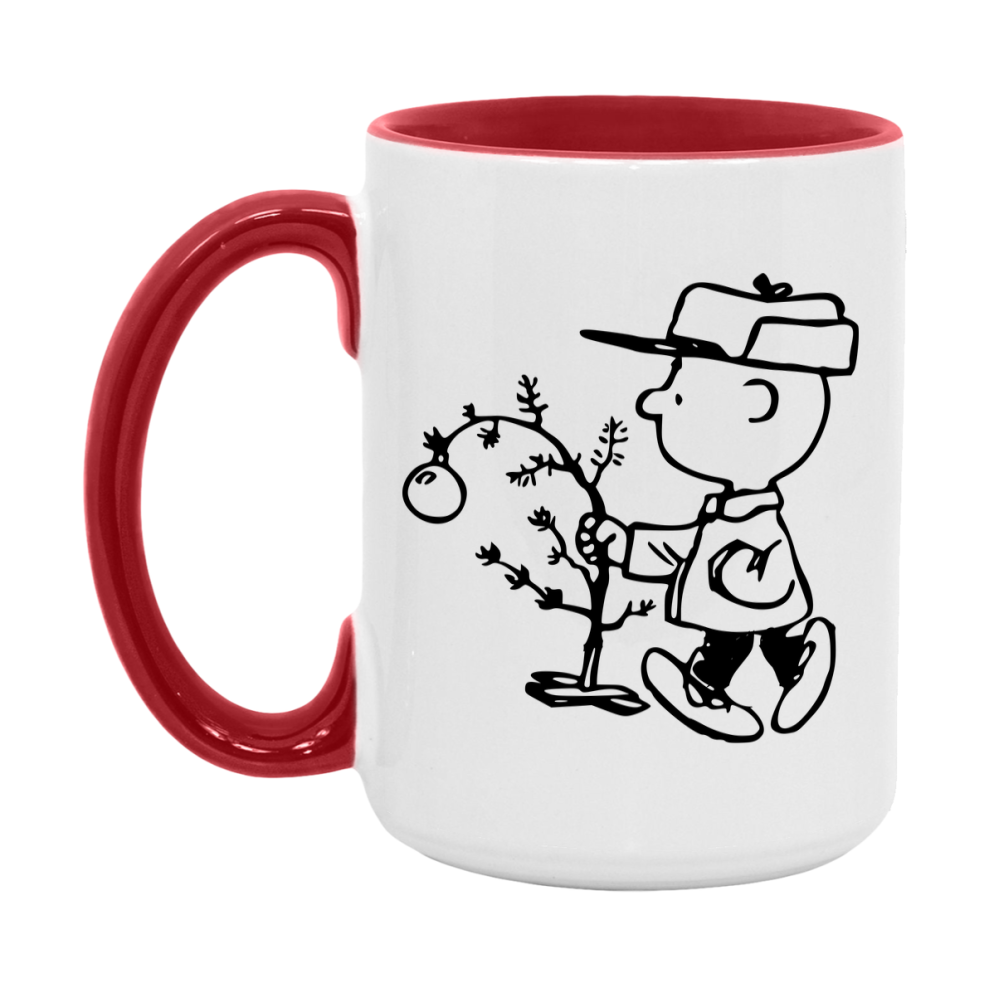 Peanuts Gang Christmas Mug, Snoopy Charlie Brown Holiday Coffee Cup, Ceramic Christmas Mug 11Oz Or 15Oz