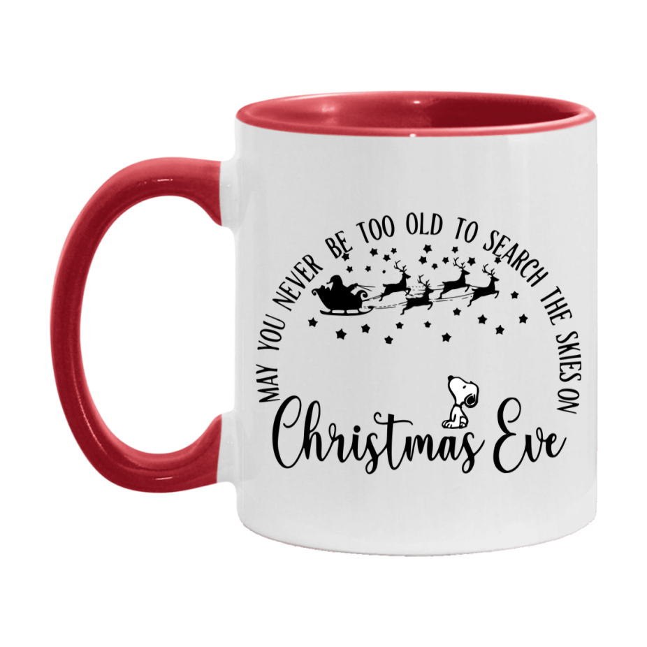 Peanuts Gang Christmas Mug, Snoopy Charlie Brown Holiday Coffee Cup, Ceramic Christmas Mug 11Oz Or 15Oz