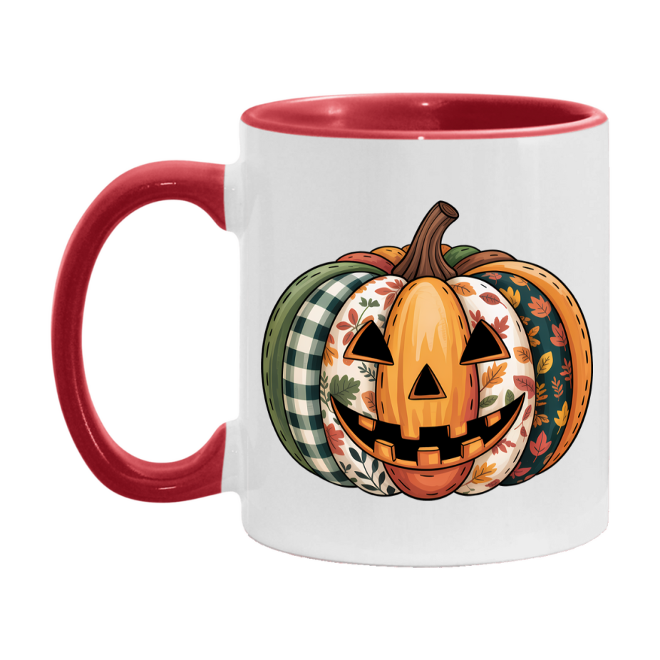 In Love With Fall Coffee Mug, Cozy Cute Autumn Coffee Cup, 11Oz Or 15Oz White Ceramic Mug