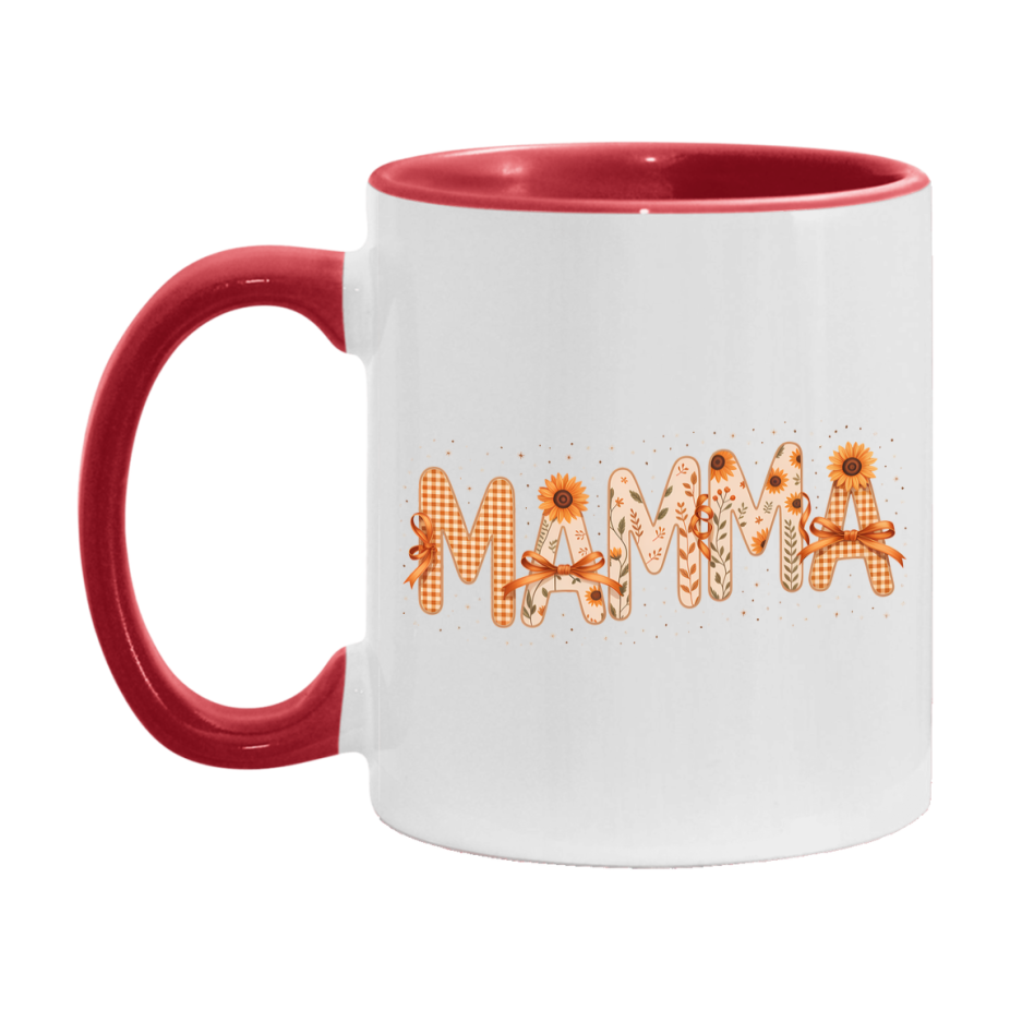 In Love With Fall Coffee Mug, Cozy Cute Autumn Coffee Cup, 11Oz Or 15Oz White Ceramic Mug