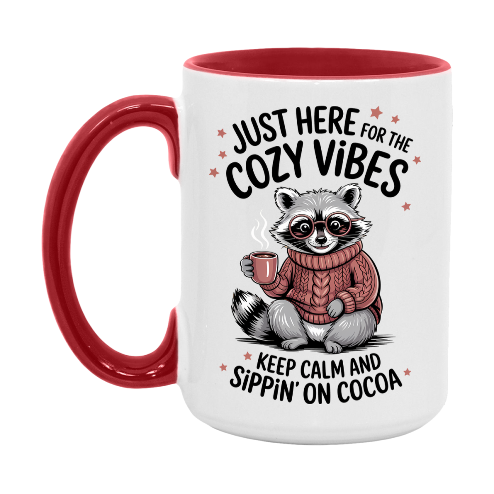 In Love With Fall Coffee Mug, Cozy Cute Autumn Coffee Cup, 11Oz Or 15Oz White Ceramic Mug