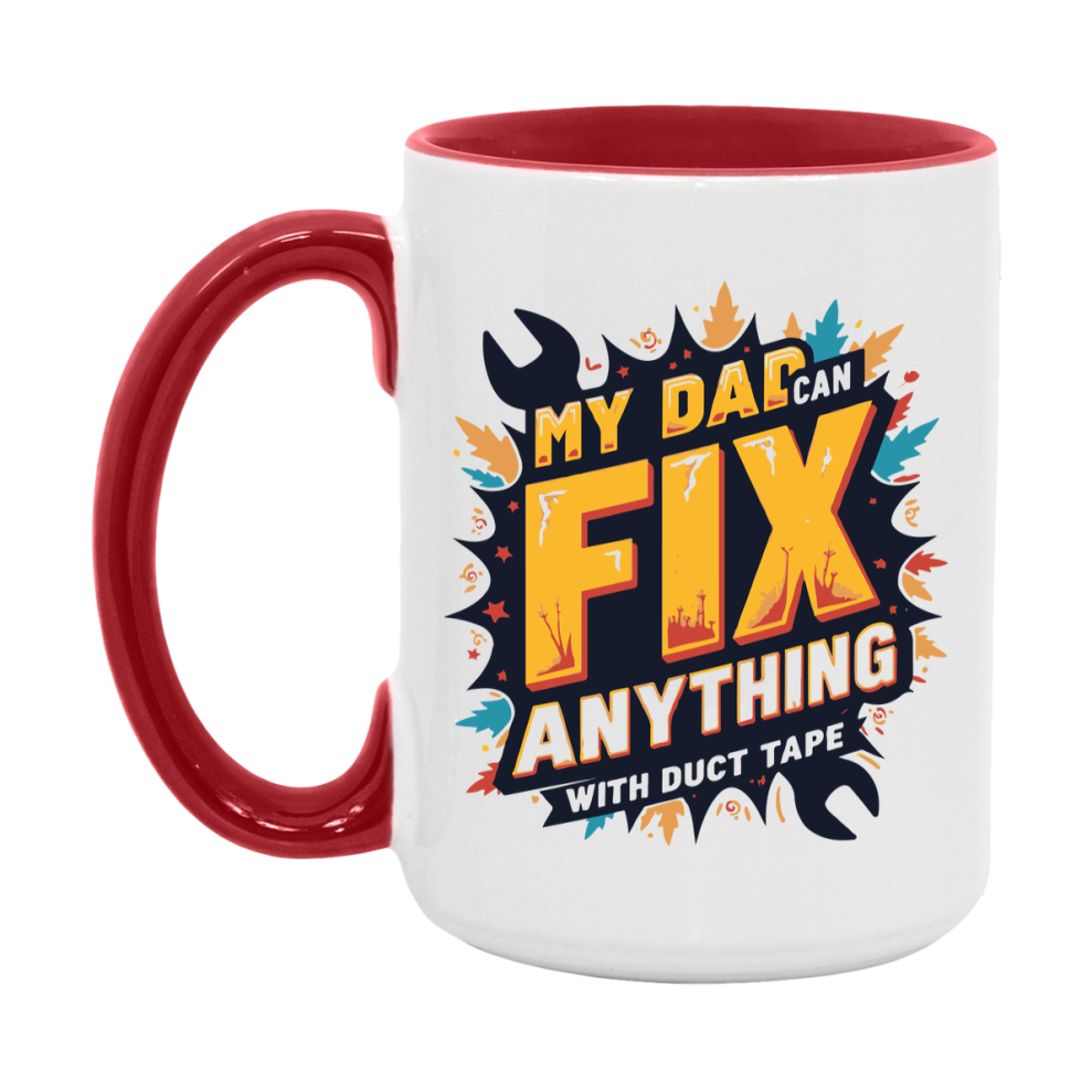 Dad Joke Coffee Mug, Funny Coffee Mug Gift For Dad, 11Oz Or 15Oz White Ceramic Cup