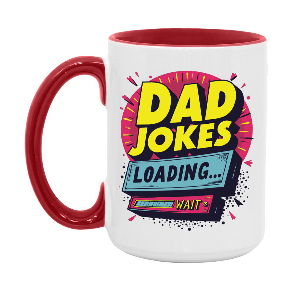 Dad Joke Coffee Mug, Funny Coffee Mug Gift For Dad, 11Oz Or 15Oz White Ceramic Cup