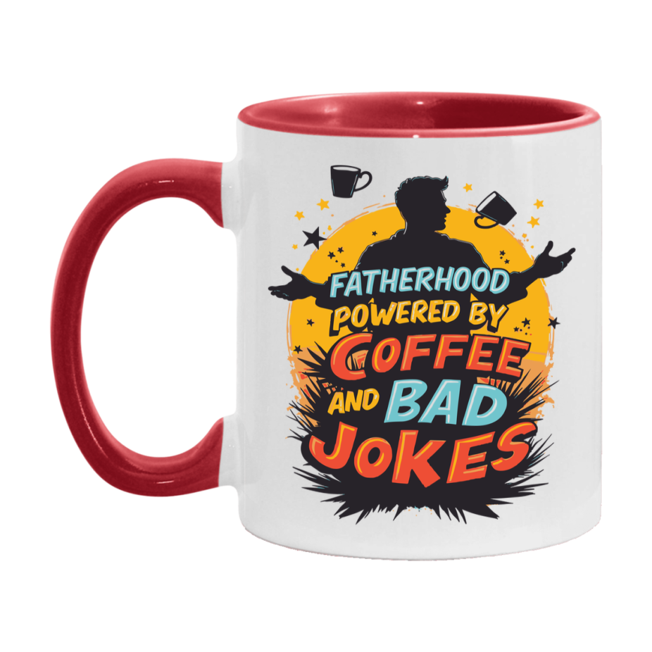 Dad Joke Coffee Mug, Funny Coffee Mug Gift For Dad, 11Oz Or 15Oz White Ceramic Cup