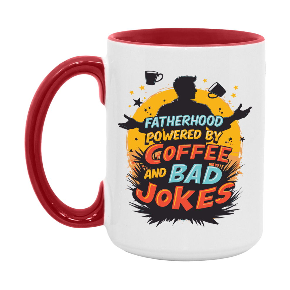 Dad Joke Coffee Mug, Funny Coffee Mug Gift For Dad, 11Oz Or 15Oz White Ceramic Cup