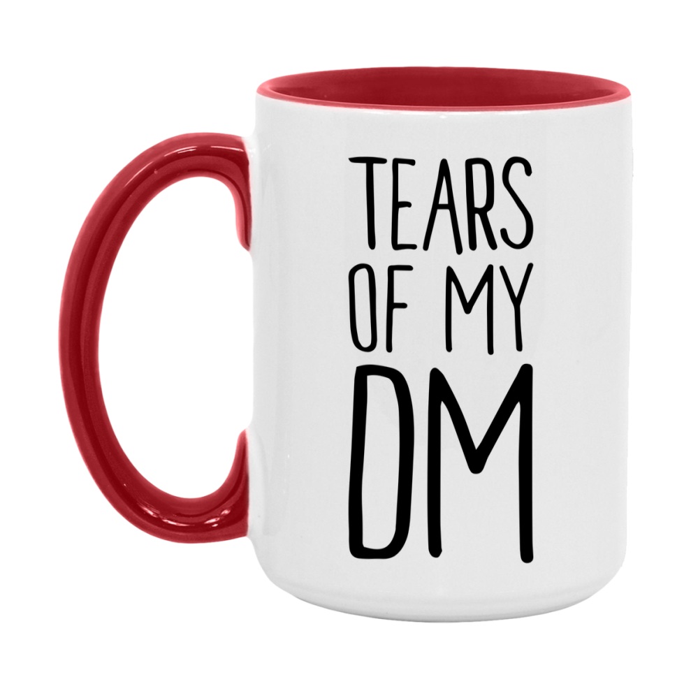 Dnd Dragon Masters Mug, Tears Of My Dm Coffee Mug, Rpg Gift