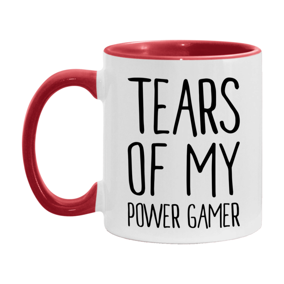 Dnd Dragon Masters Mug, Tears Of My Power Gamer Coffee Mug, Rpg Gift