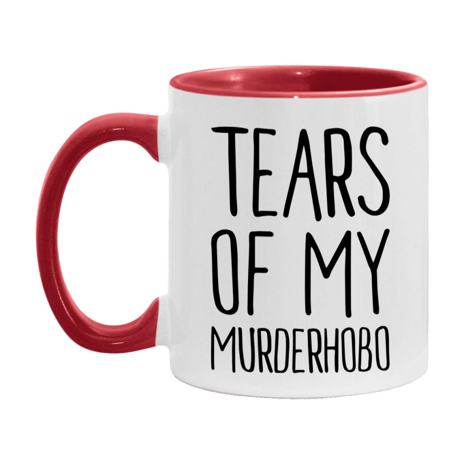 Dnd Dragon Masters Mug, Tears Of My Murderhobo Coffee Mug, Rpg Gift