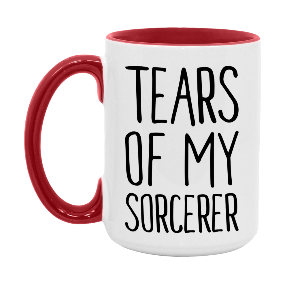 Dnd Dragon Masters Mug, Tears Of My Sorcerer Coffee Mug, Rpg Gift