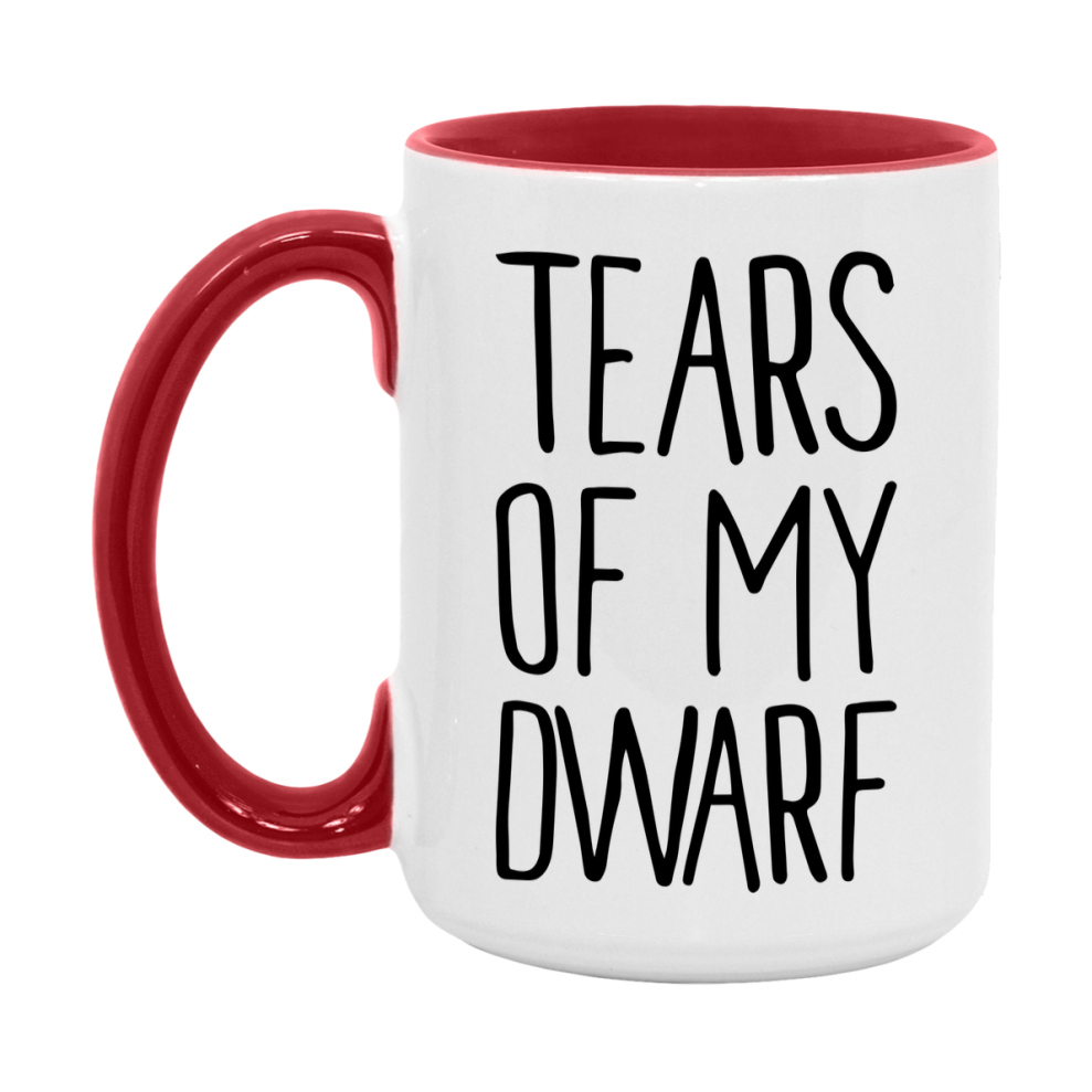 Dnd Dragon Masters Mug, Tears Of My Dwarf Coffee Mug, Rpg Gift
