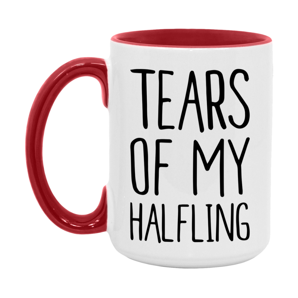 Dnd Dragon Masters Mug, Tears Of My Halfling Coffee Mug, Rpg Gift
