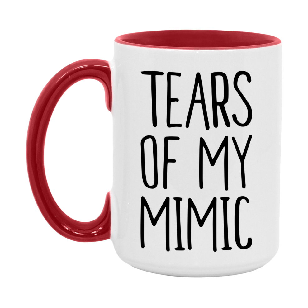 Dnd Dragon Masters Mug, Tears Of My Mimic Coffee Mug, Rpg Gift