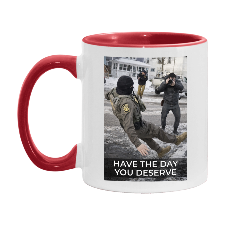 Viral Anti Ice Meme Mug, Pro Immigration Social Justice Coffee Mug