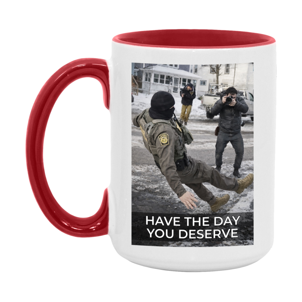 Viral Anti Ice Meme Mug, Pro Immigration Social Justice Coffee Mug