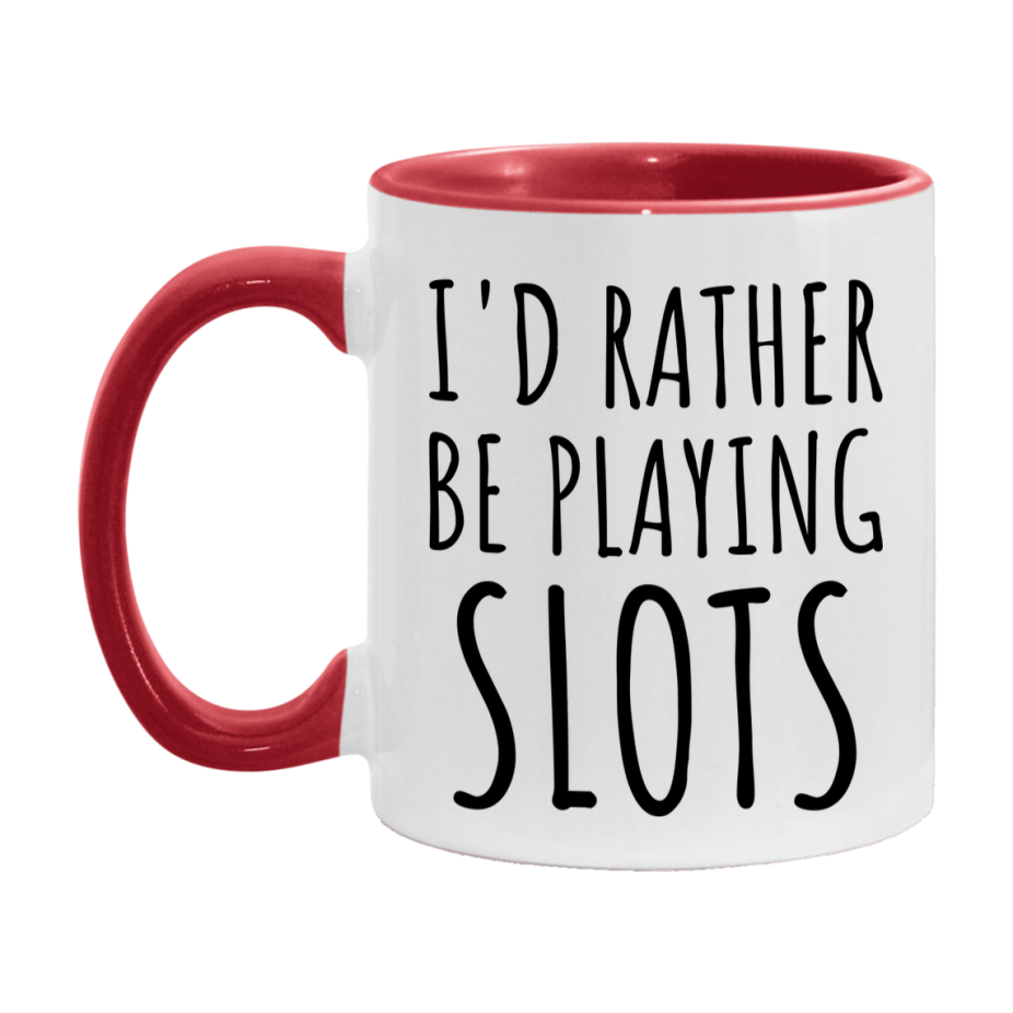 Casino Mug For Slots Players, Funny Slots Coffee Mug, 11Oz Or 15Oz Novelty Mug