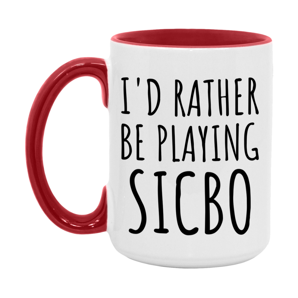 Casino Mug For Sicbo Players, Funny Sicbo Coffee Mug, 11Oz Or 15Oz Novelty Mug