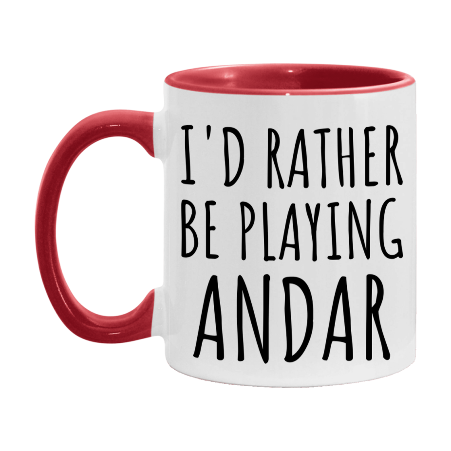 Casino Mug For Andar Players, Funny Andar Coffee Mug, 11Oz Or 15Oz Novelty Mug