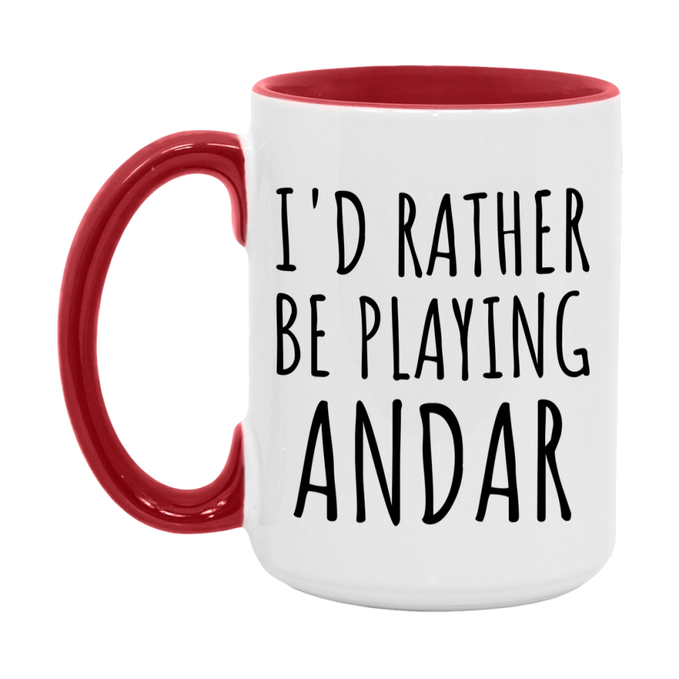 Casino Mug For Andar Players, Funny Andar Coffee Mug, 11Oz Or 15Oz Novelty Mug