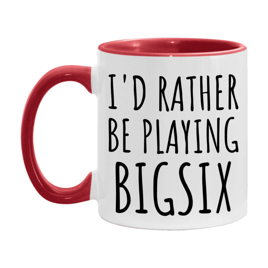 Casino Mug For Bigsix Players, Funny Bigsix Coffee Mug, 11Oz Or 15Oz Novelty Mug