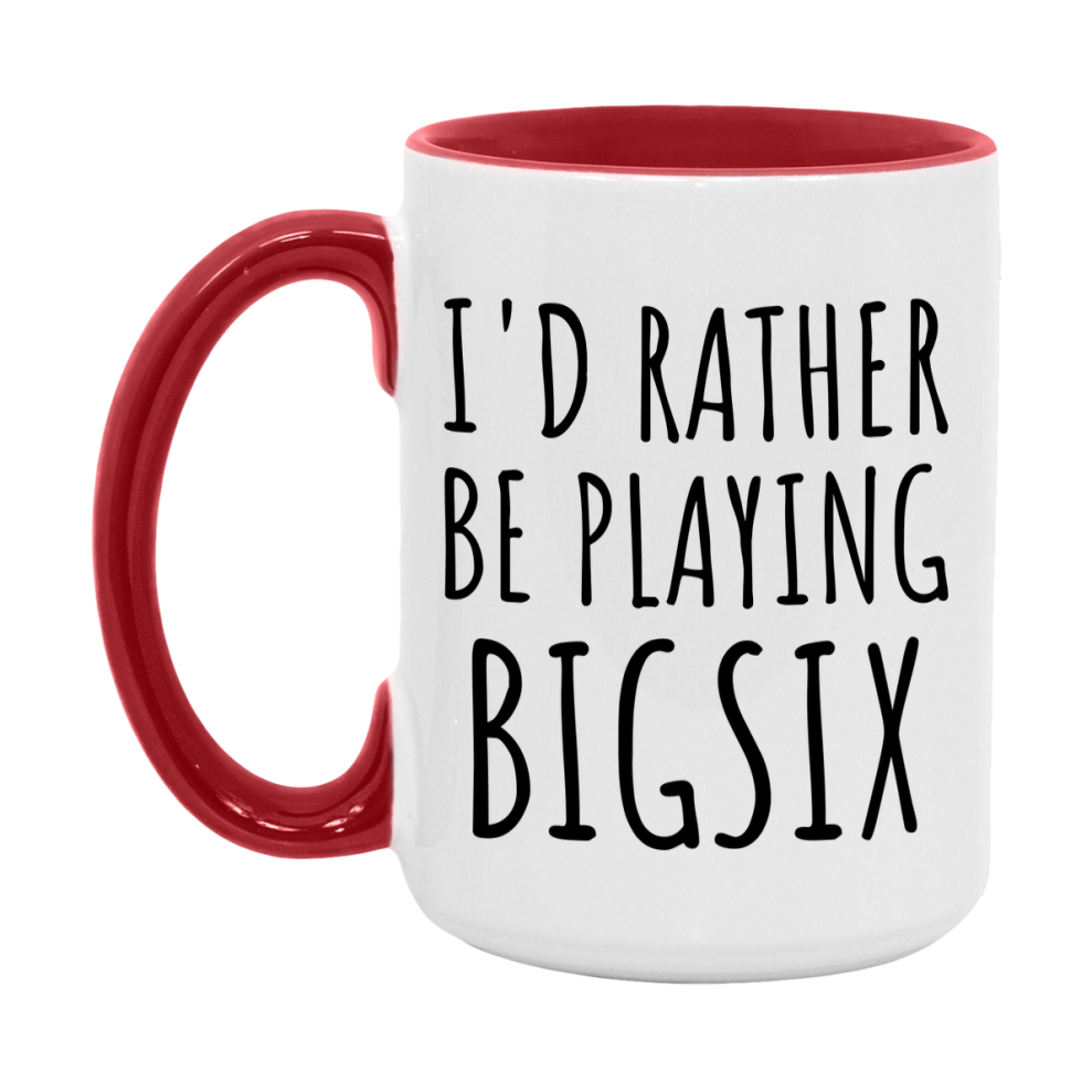Casino Mug For Bigsix Players, Funny Bigsix Coffee Mug, 11Oz Or 15Oz Novelty Mug