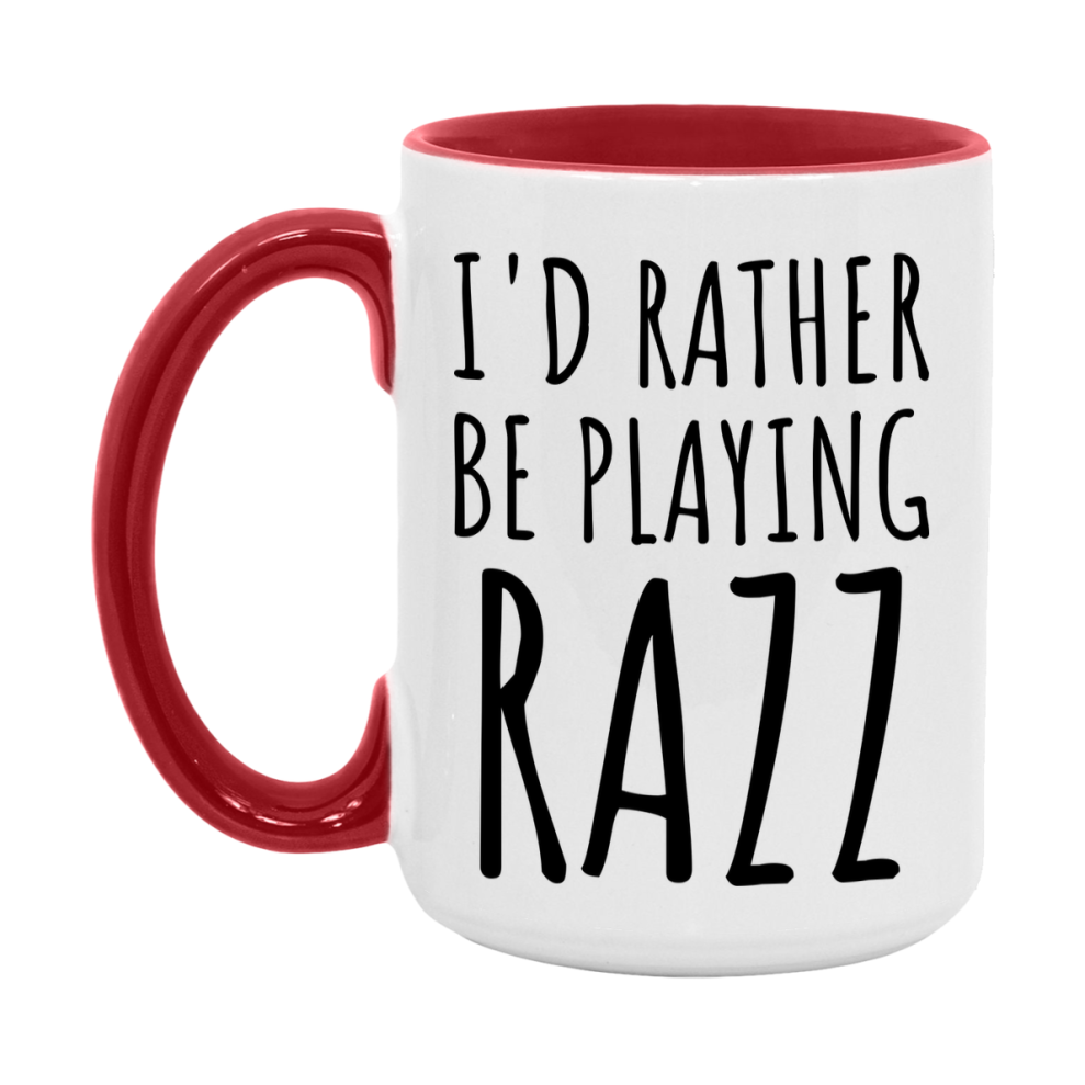 Casino Mug For Razz Players, Funny Razz Coffee Mug, 11Oz Or 15Oz Novelty Mug