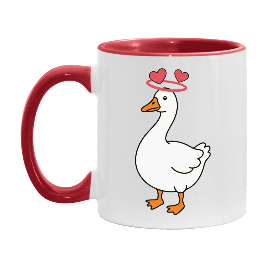 Silly Goose Mug, Silly Goose Valentine Mug, 11Oz Or 15Oz Ceramic Coffee Mug
