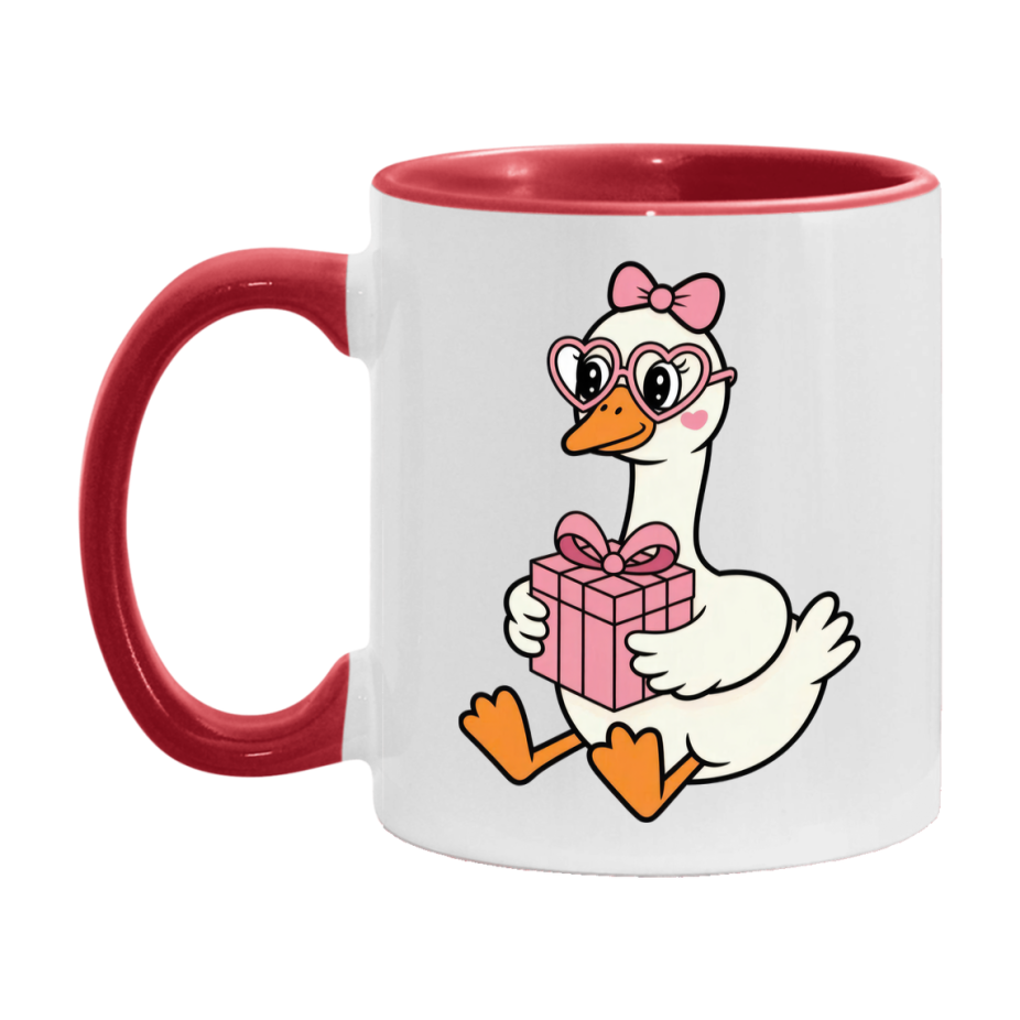 Silly Goose Mug, Silly Goose Valentine Mug, 11Oz Or 15Oz Ceramic Coffee Mug
