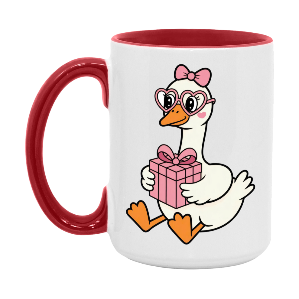 Silly Goose Mug, Silly Goose Valentine Mug, 11Oz Or 15Oz Ceramic Coffee Mug
