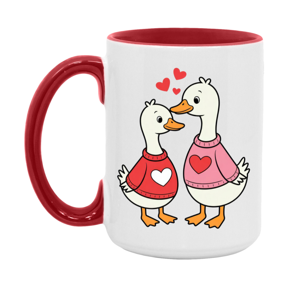 Silly Goose Mug, Silly Goose Valentine Mug, 11Oz Or 15Oz Ceramic Coffee Mug