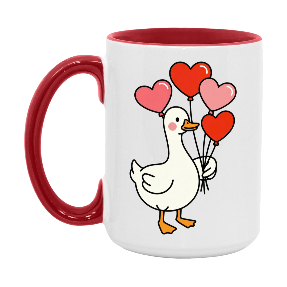 Silly Goose Mug, Silly Goose Valentine Mug, 11Oz Or 15Oz Ceramic Coffee Mug