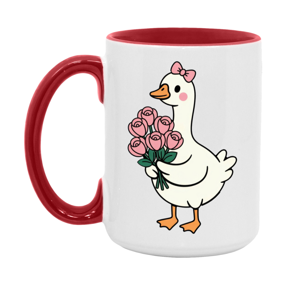 Silly Goose Mug, Silly Goose Valentine Mug, 11Oz Or 15Oz Ceramic Coffee Mug