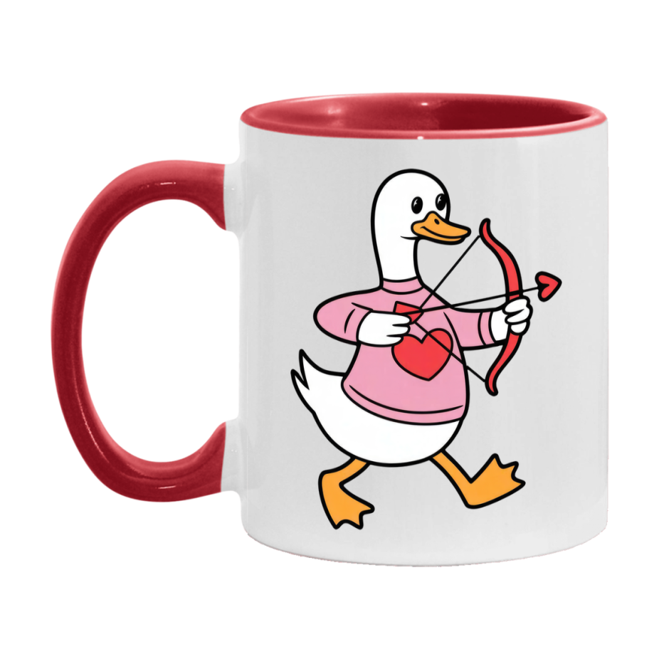Silly Goose Mug, Silly Goose Valentine Mug, 11Oz Or 15Oz Ceramic Coffee Mug