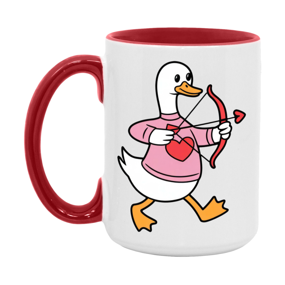 Silly Goose Mug, Silly Goose Valentine Mug, 11Oz Or 15Oz Ceramic Coffee Mug