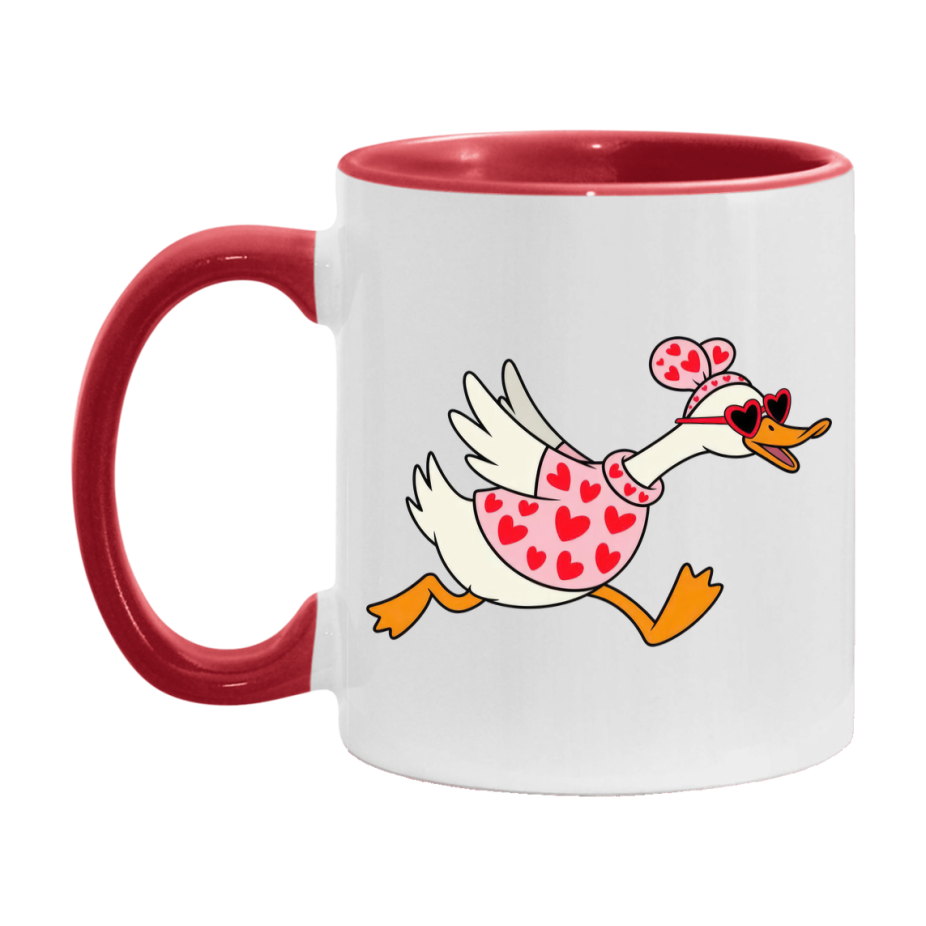 Silly Goose Mug, Silly Goose Valentine Mug, 11Oz Or 15Oz Ceramic Coffee Mug