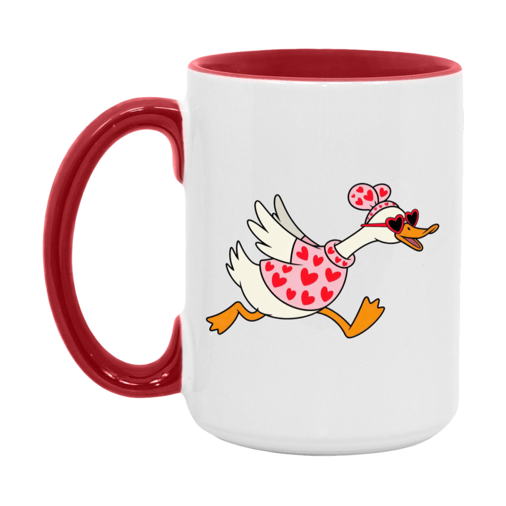 Silly Goose Mug, Silly Goose Valentine Mug, 11Oz Or 15Oz Ceramic Coffee Mug