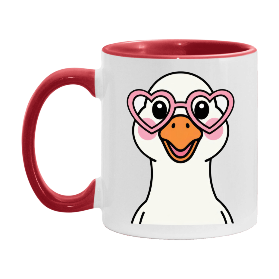 Silly Goose Mug, Silly Goose Valentine Mug, 11Oz Or 15Oz Ceramic Coffee Mug