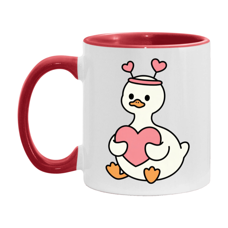 Silly Goose Mug, Silly Goose Valentine Mug, 11Oz Or 15Oz Ceramic Coffee Mug