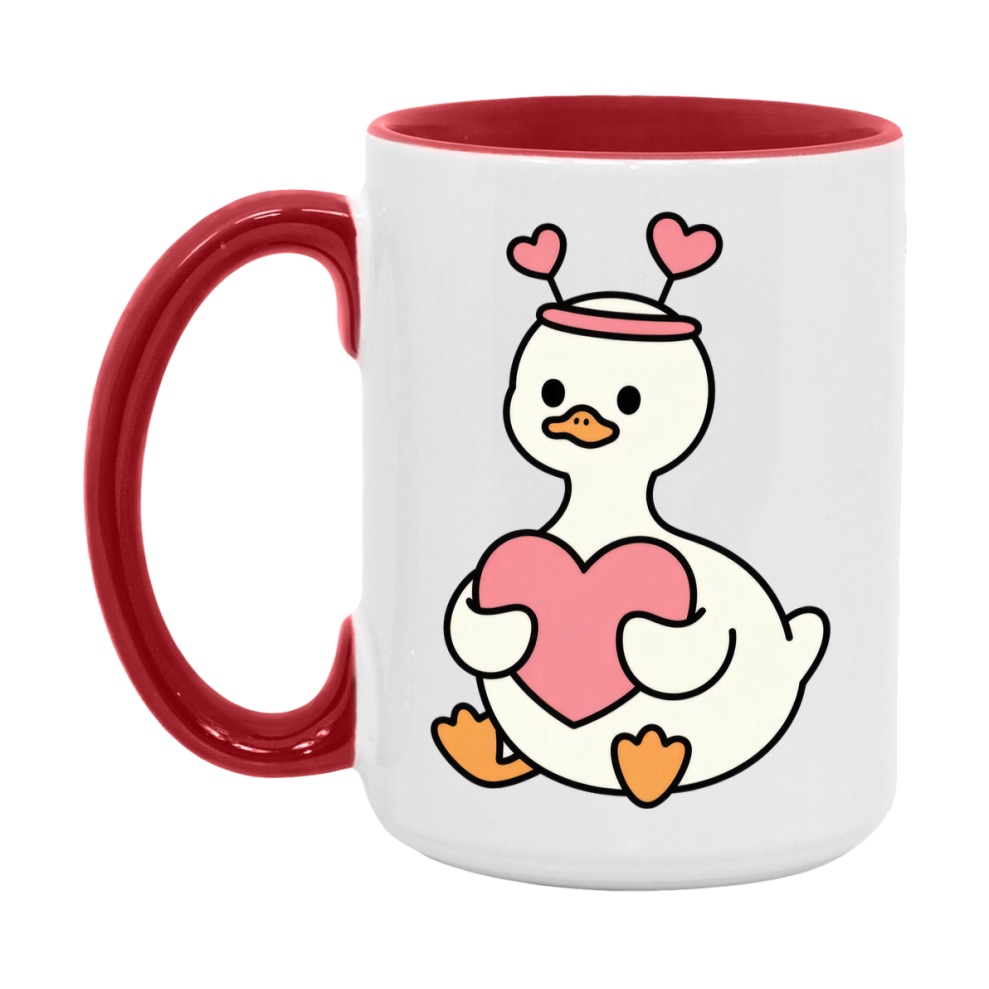 Silly Goose Mug, Silly Goose Valentine Mug, 11Oz Or 15Oz Ceramic Coffee Mug