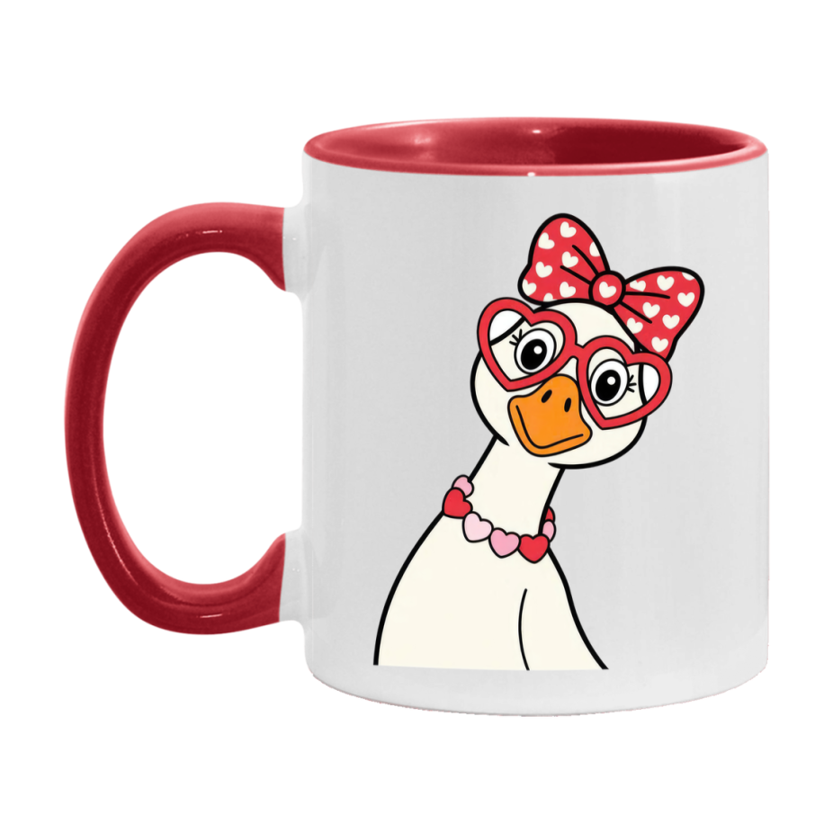 Silly Goose Mug, Silly Goose Valentine Mug, 11Oz Or 15Oz Ceramic Coffee Mug