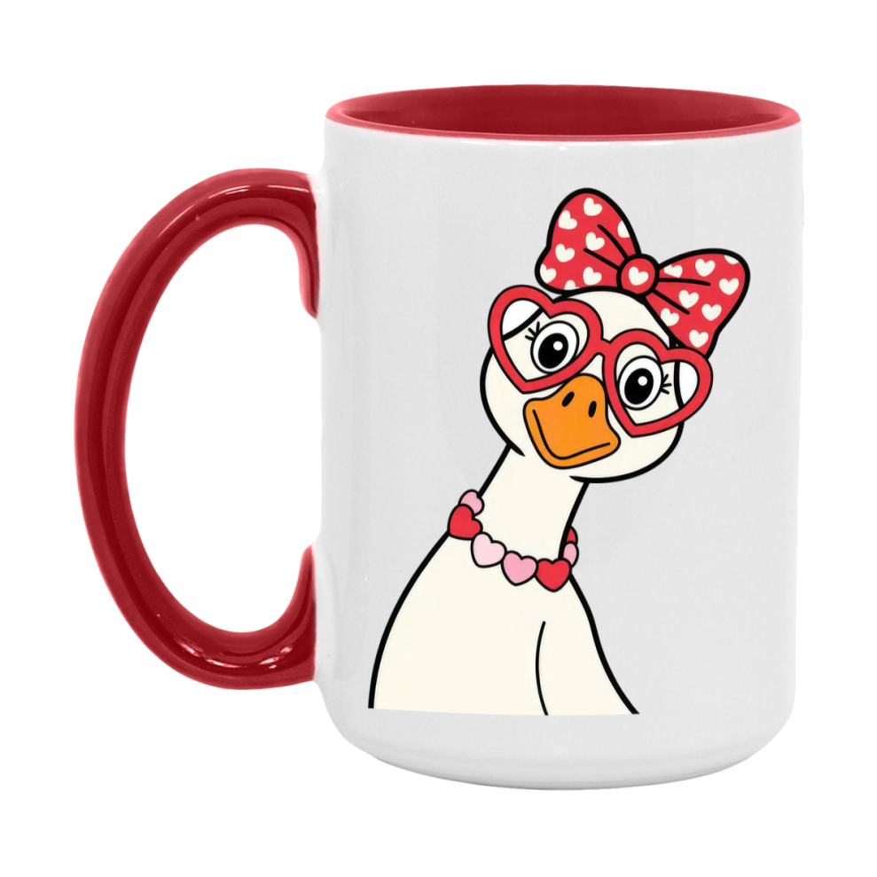 Silly Goose Mug, Silly Goose Valentine Mug, 11Oz Or 15Oz Ceramic Coffee Mug