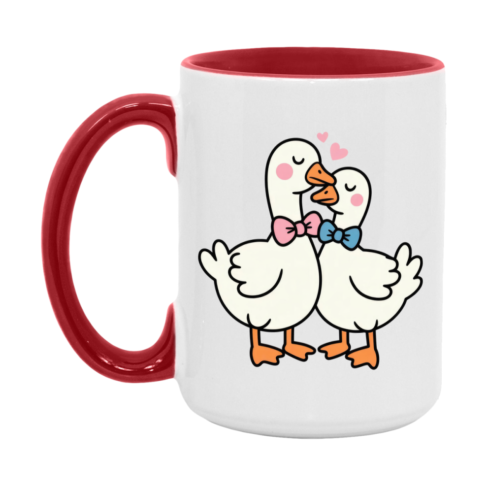 Silly Goose Mug, Silly Goose Valentine Mug, 11Oz Or 15Oz Ceramic Coffee Mug