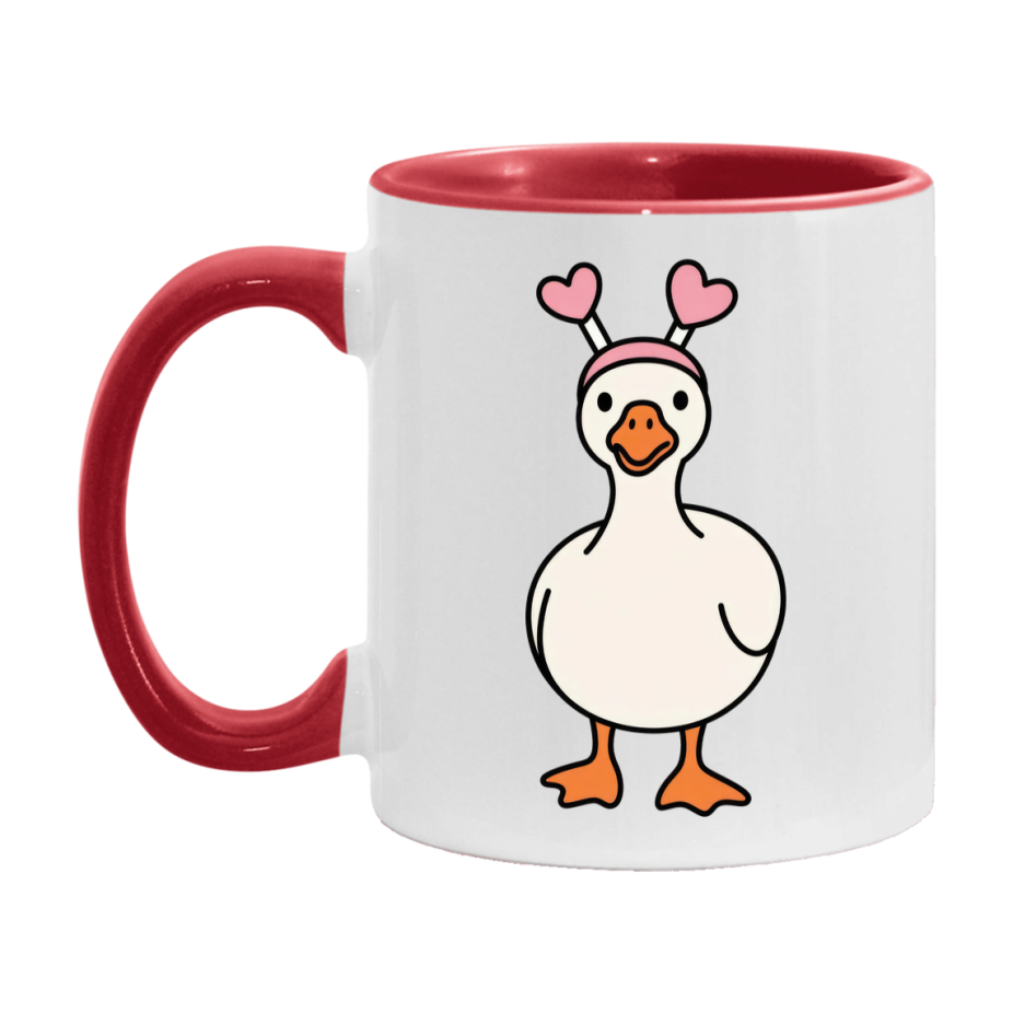 Silly Goose Mug, Silly Goose Valentine Mug, 11Oz Or 15Oz Ceramic Coffee Mug