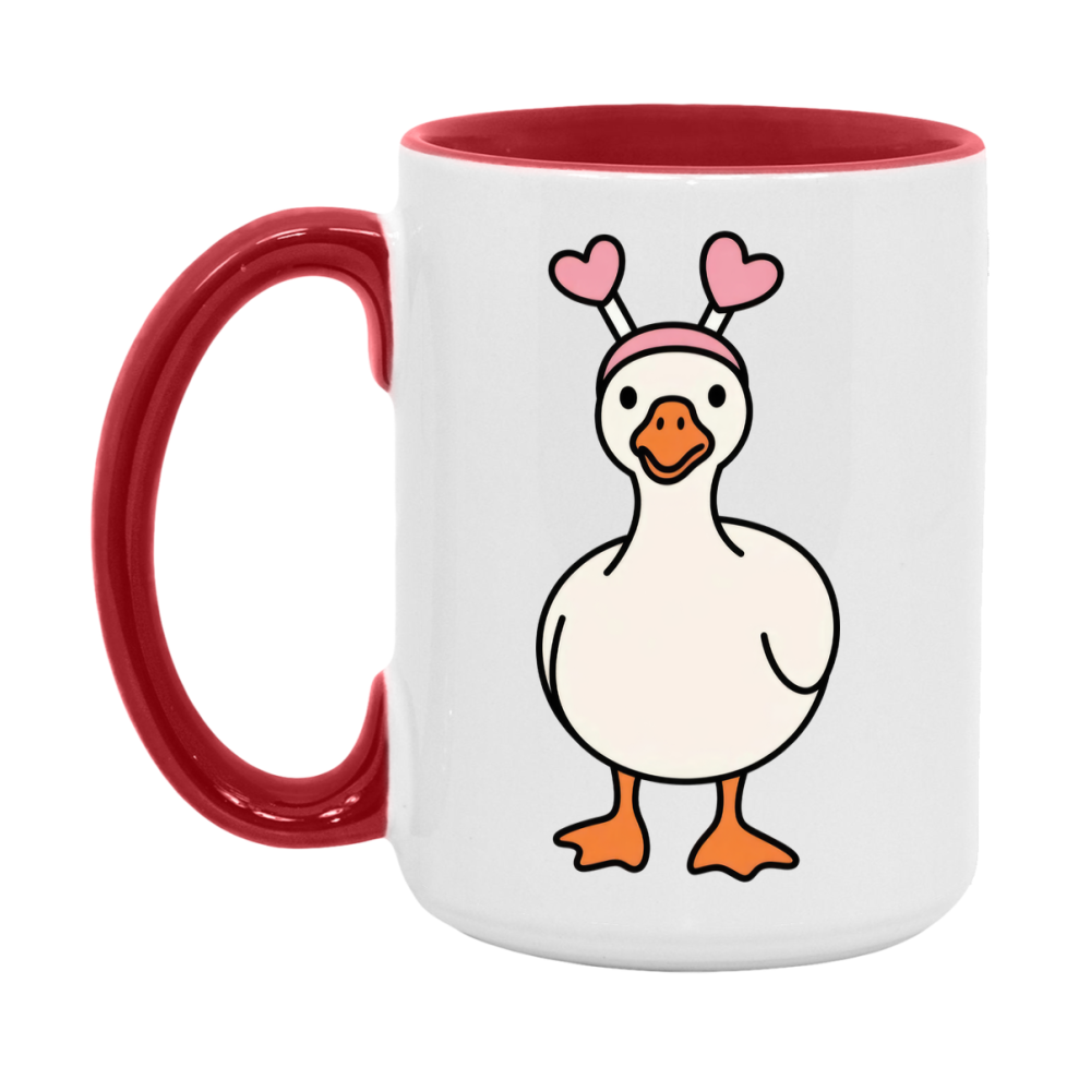Silly Goose Mug, Silly Goose Valentine Mug, 11Oz Or 15Oz Ceramic Coffee Mug