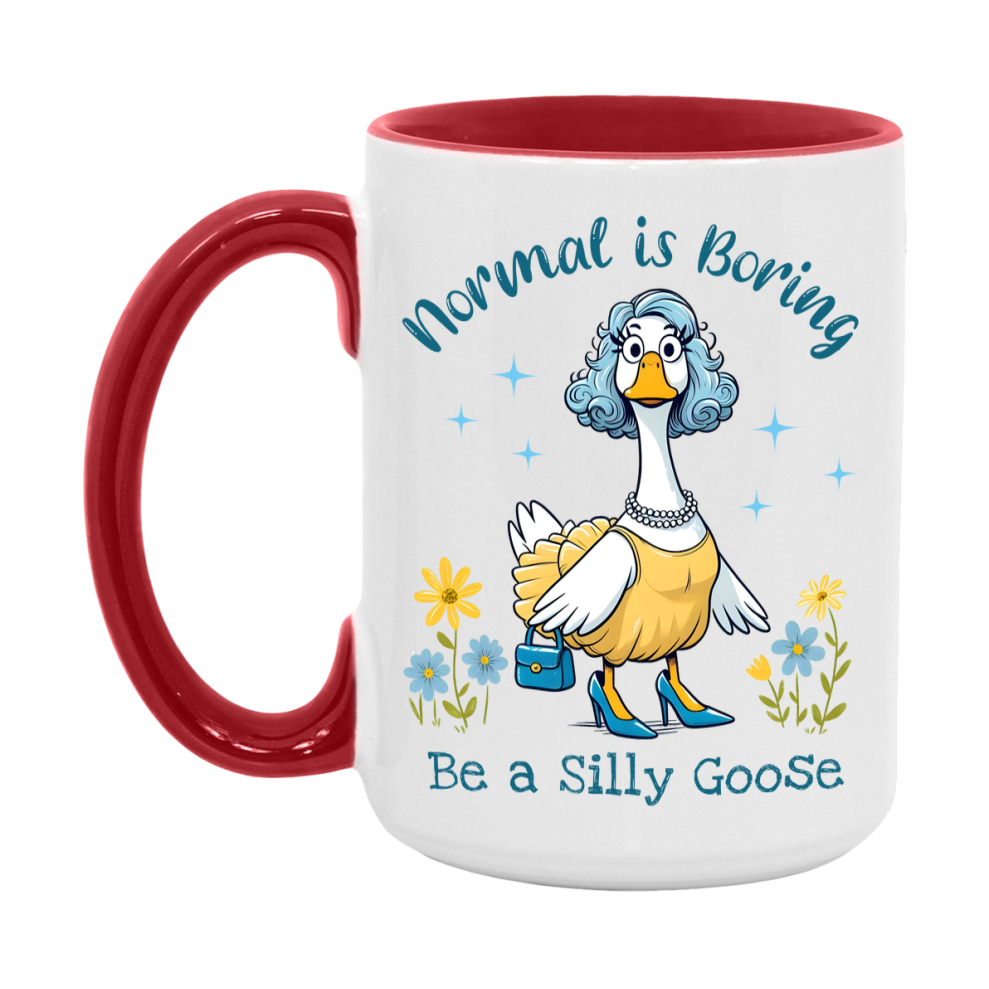 Silly Goose Mug, Funny Goose Coffee Mug, 11Oz Or 15Oz Ceramic Cup