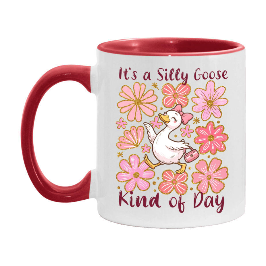 Silly Goose Mug, Funny Goose Coffee Mug, 11Oz Or 15Oz Ceramic Cup